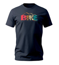Rennrad T-Shirt Herren Lang „Rennrad Love“ in Dunkelblau (French Navy) – Produktbild (100% Bio-Baumwolle) von Rad&Rucksack