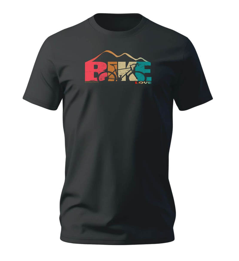 Rennrad Love | Herren Premium Organic T-Shirt in Schwarz von Rad&Rucksack