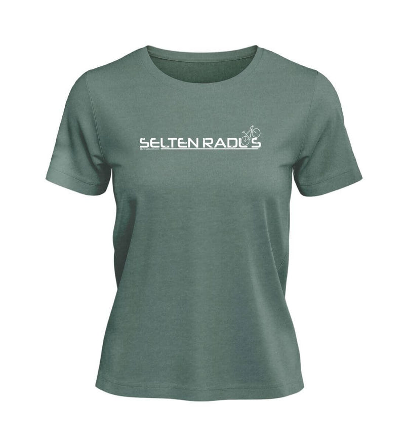 Selten-Radlos T-Shirt Herren in Meeresgrün (Green Bay) – Produktbild (100% Bio-Baumwolle) von Rad&Rucksack