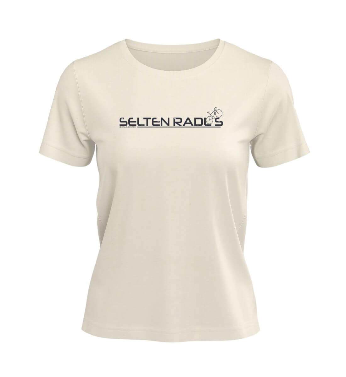 Selten-radlos | Damen Premium Organic T-Shirt in Natural Raw von Rad&Rucksack