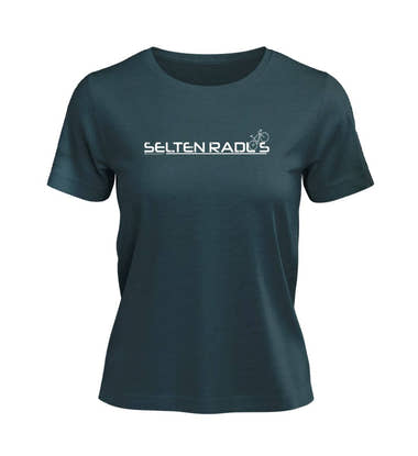 Selten-Radlos T-Shirt Herren Blaugrün (Stargazer) – Produktbild (100% Bio-Baumwolle) von Rad&Rucksack