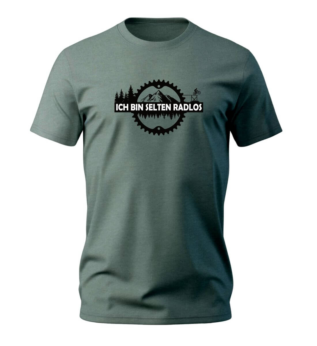 Selten radlos | Herren Premium Organic T-Shirt in Green Bay von Rad&Rucksack