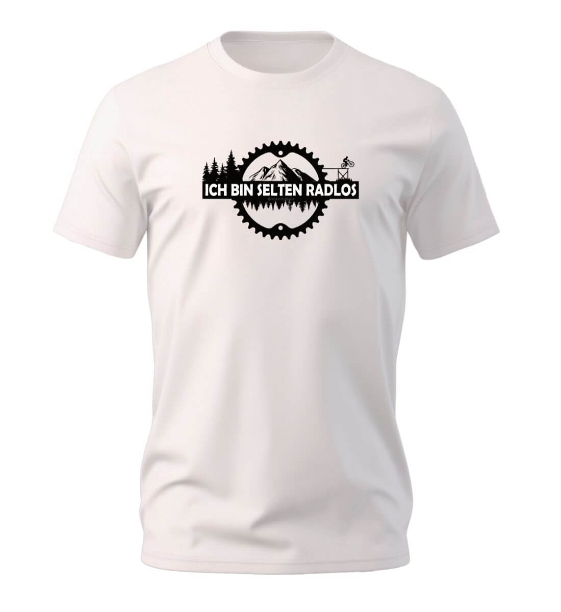 Selten radlos | Herren Premium Organic T-Shirt in Vintage White von Rad&Rucksack