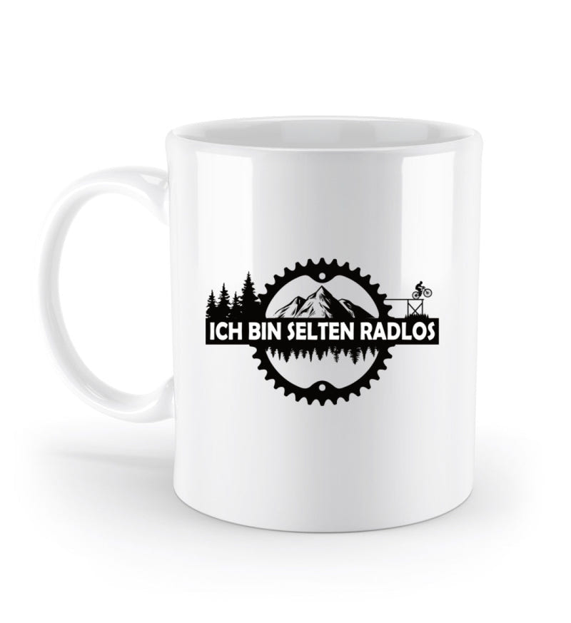 Selten Radlos Kaffeetasse in Weiß – Produktbild (Keramik, 330 ml) von Rad&Rucksack