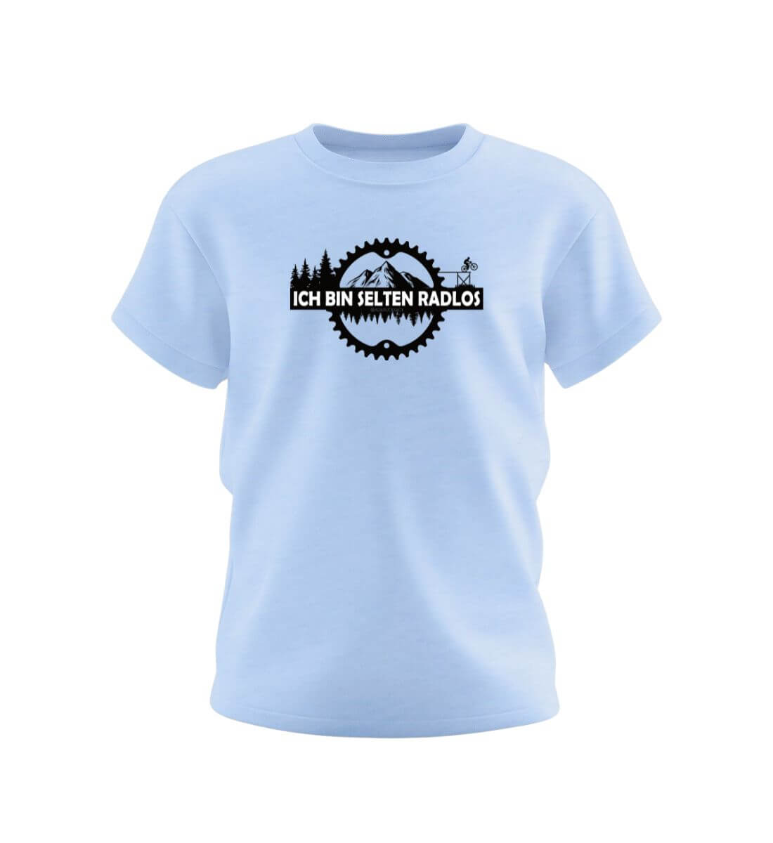 Selten radlos Kids | Kinder Premium Organic T-Shirt in Blue Soul von Rad&Rucksack