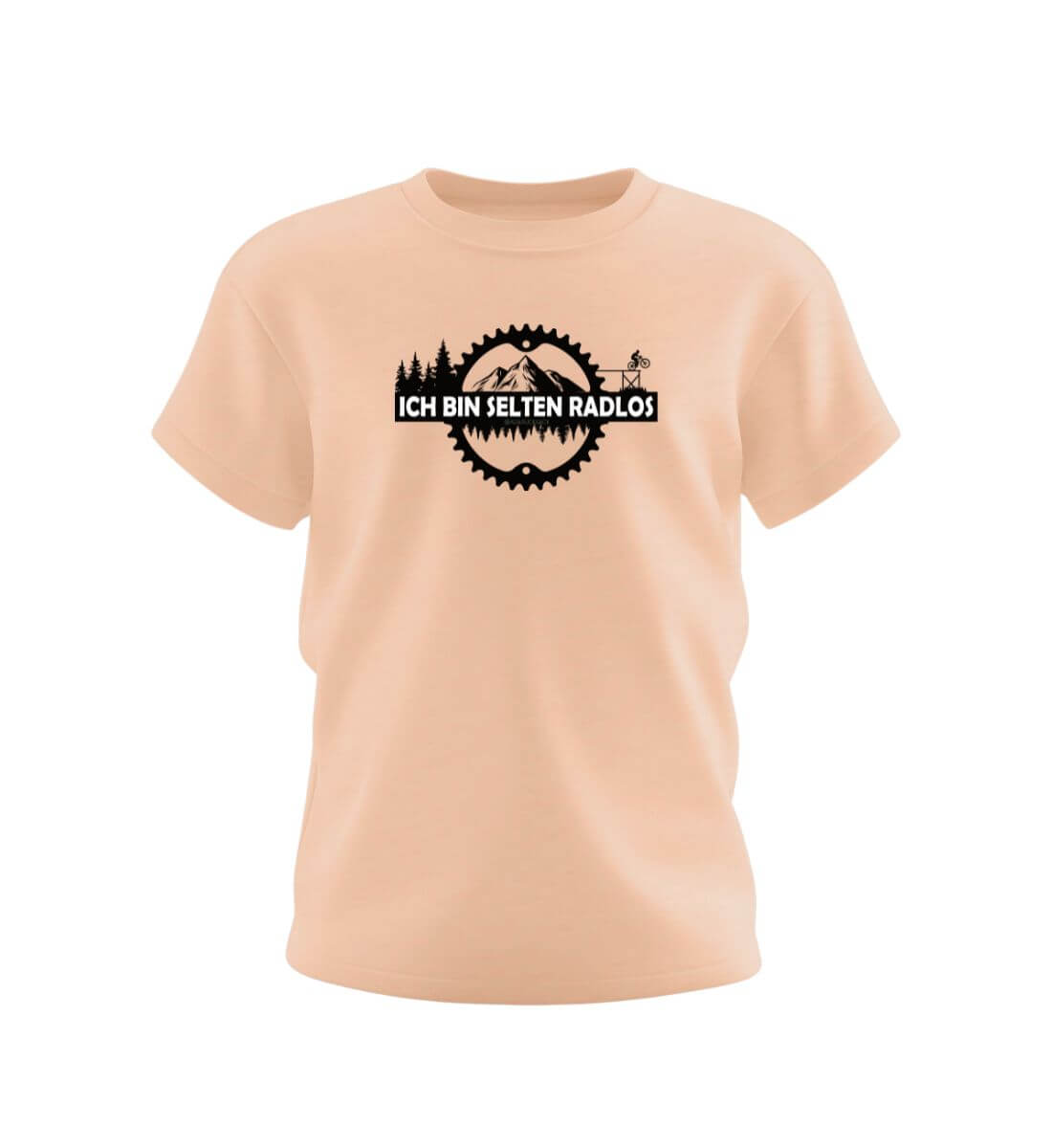 Selten radlos Kids | Kinder Premium Organic T-Shirt in Fraiche Peche von Rad&Rucksack