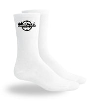 Selten Radlos Sportsocken in Weiß (White) – Motiv- & Print-Ansicht (atmungsaktives Mesh-Fußbett) von Rad&Rucksack