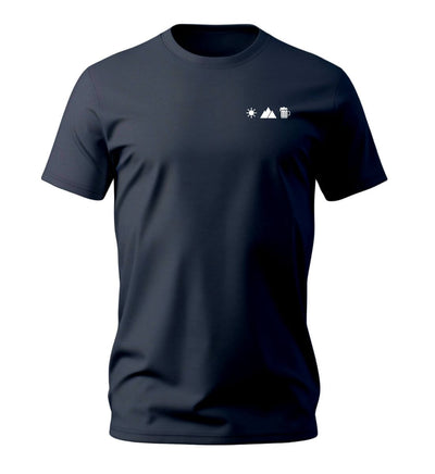 Sonne Berg Bier | Herren Premium Organic T-Shirt (Stick)