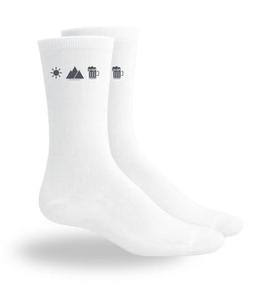 Sonne Berg Bier | Sport Socken