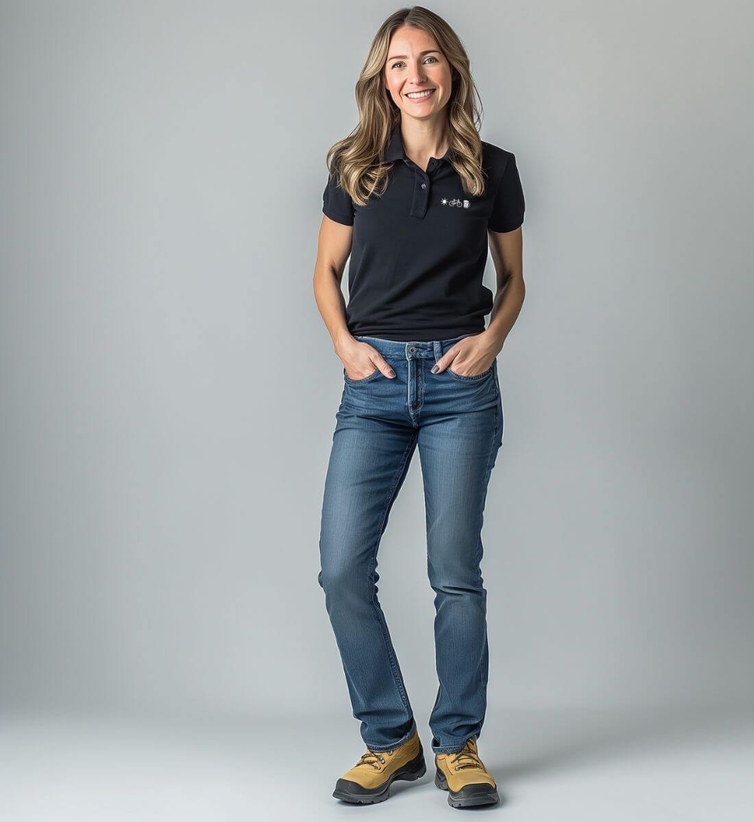 Sonne Bike Bier Stick | Damen Premium Organic Poloshirt von Rad&Rucksack - weitere Modelansicht 2