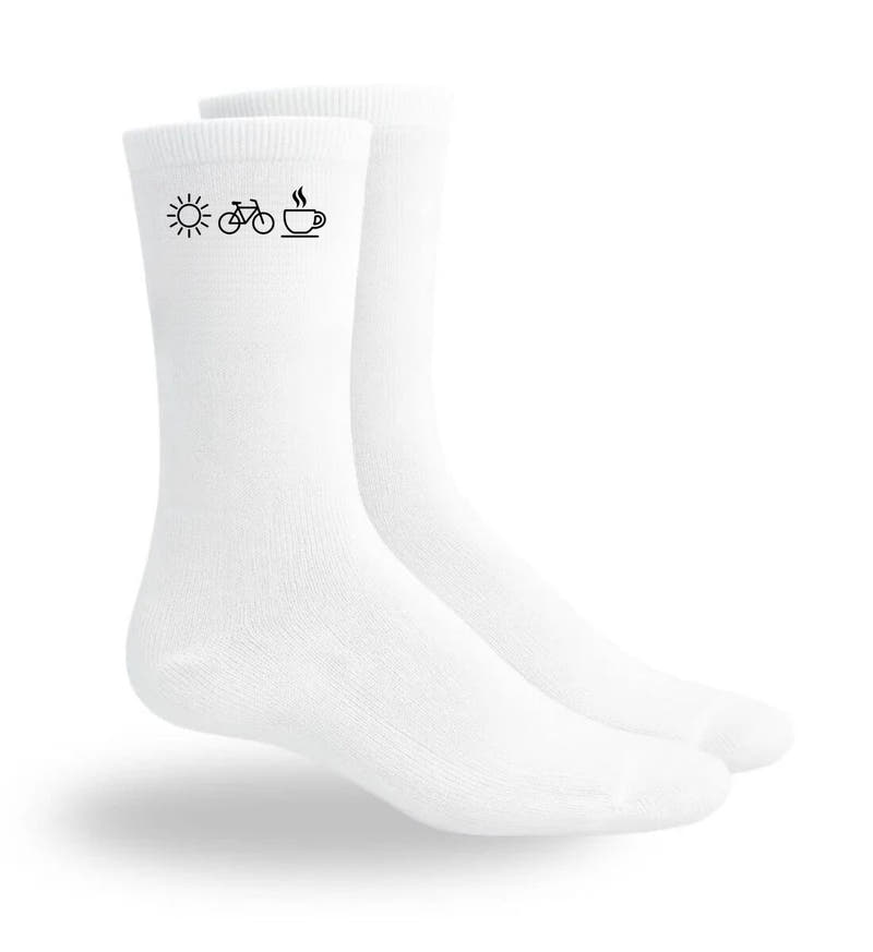 Sonne Bike Kaffee | Sport Socken von Rad&Rucksack