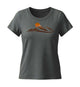 Sonnenuntergang Berg | Damen Premium Organic T-Shirt (Fitted)