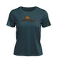 Sonnenuntergang Berg | Damen Premium Organic T-Shirt