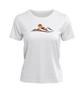 Sonnenuntergang Berg | Damen Premium Organic T-Shirt