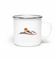 Sonnenuntergang Berg | Emaille Tasse