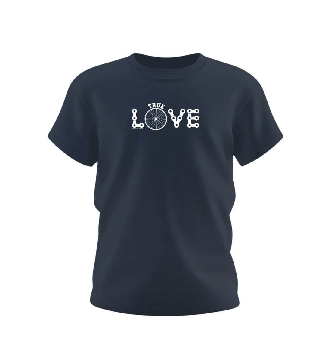 True Love Kids | Kinder Premium Organic T-Shirt in French Navy von Rad&Rucksack
