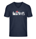 Wäldern | Herren V-Neck Premium Organic T-Shirt