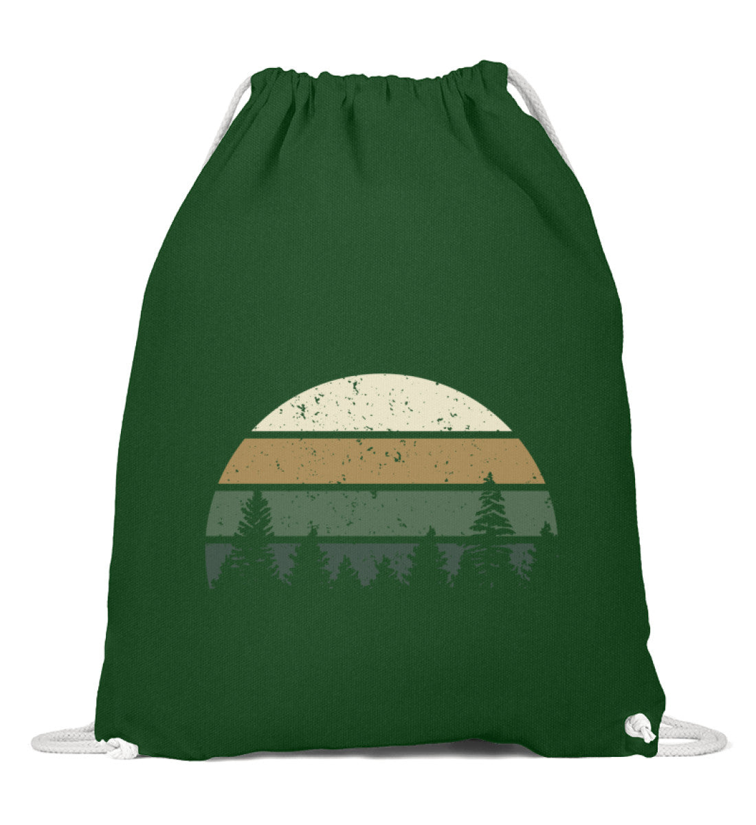 Wald | Baumwoll Gymsac in Dunkelgrün von Rad&Rucksack