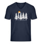 Wald Forest  | Herren V-Neck Premium Organic T-Shirt