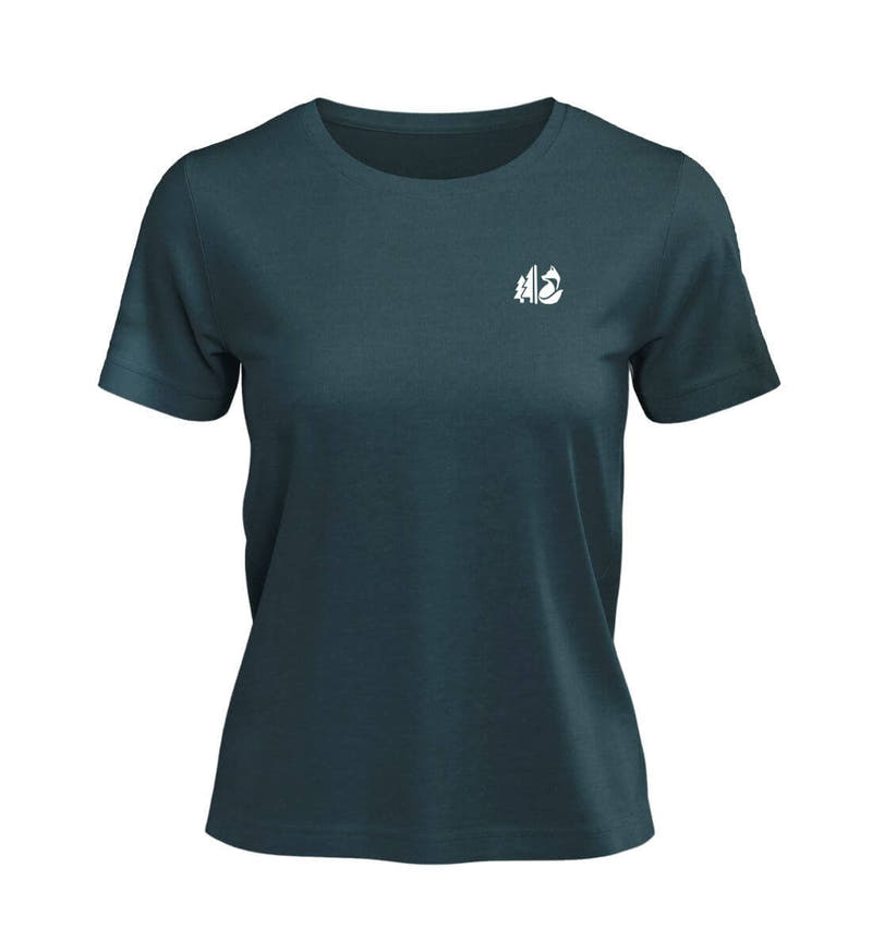 Wald Fuchs | Damen Premium Organic T-Shirt in Stargazer von Rad&Rucksack