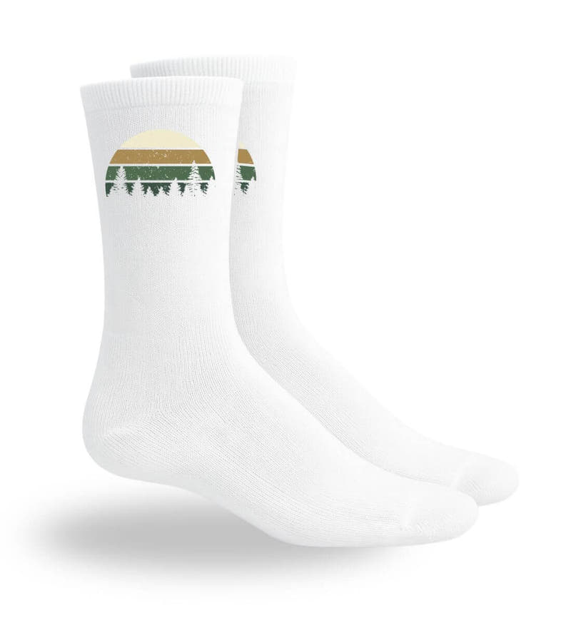 Wald | Sport Socken von Rad&Rucksack - am Model präsentiert