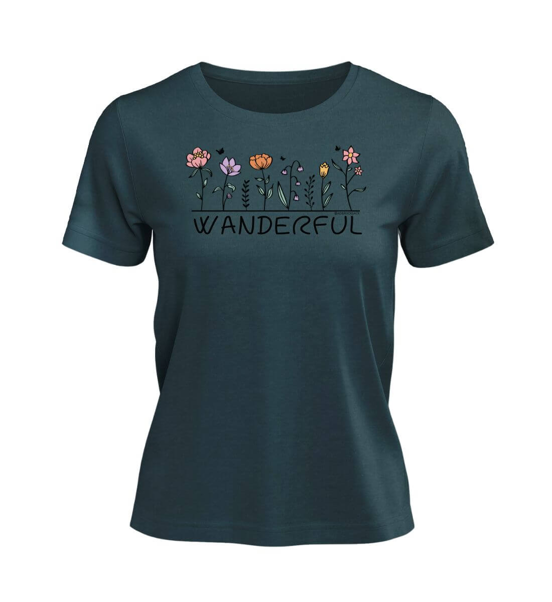 Wanderful | Damen Premium Organic T-Shirt in Stargazer von Rad&Rucksack