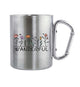 Wanderful | Edelstahltasse mit Karabinergriff