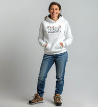 Wanderful | Unisex Organic Hoodie von Rad&Rucksack - weitere Modelansicht 2