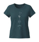 Wandern Sonne Berg | Damen Premium Organic T-Shirt (Fitted)