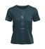 Wandern Sonne Berg | Damen Premium Organic T-Shirt