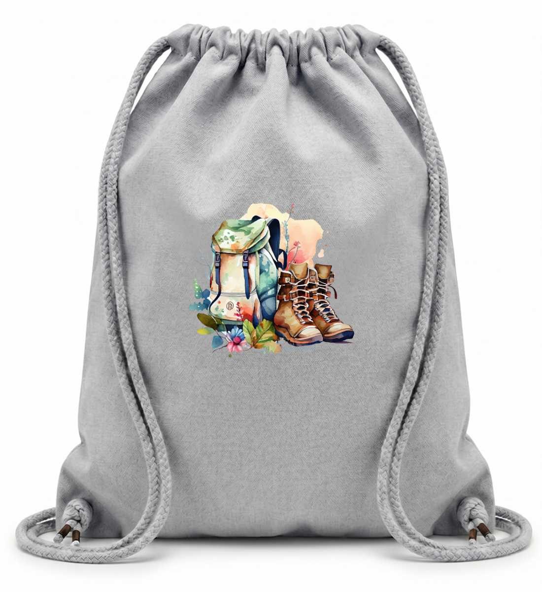 Wanderrucksack | Baumwoll Gymsac in Heather Grey von Rad&Rucksack
