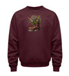 Wanderschuh-Blumen | Unisex Organic Pullover