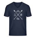 Wanderstoecke | Herren V-Neck Premium Organic T-Shirt