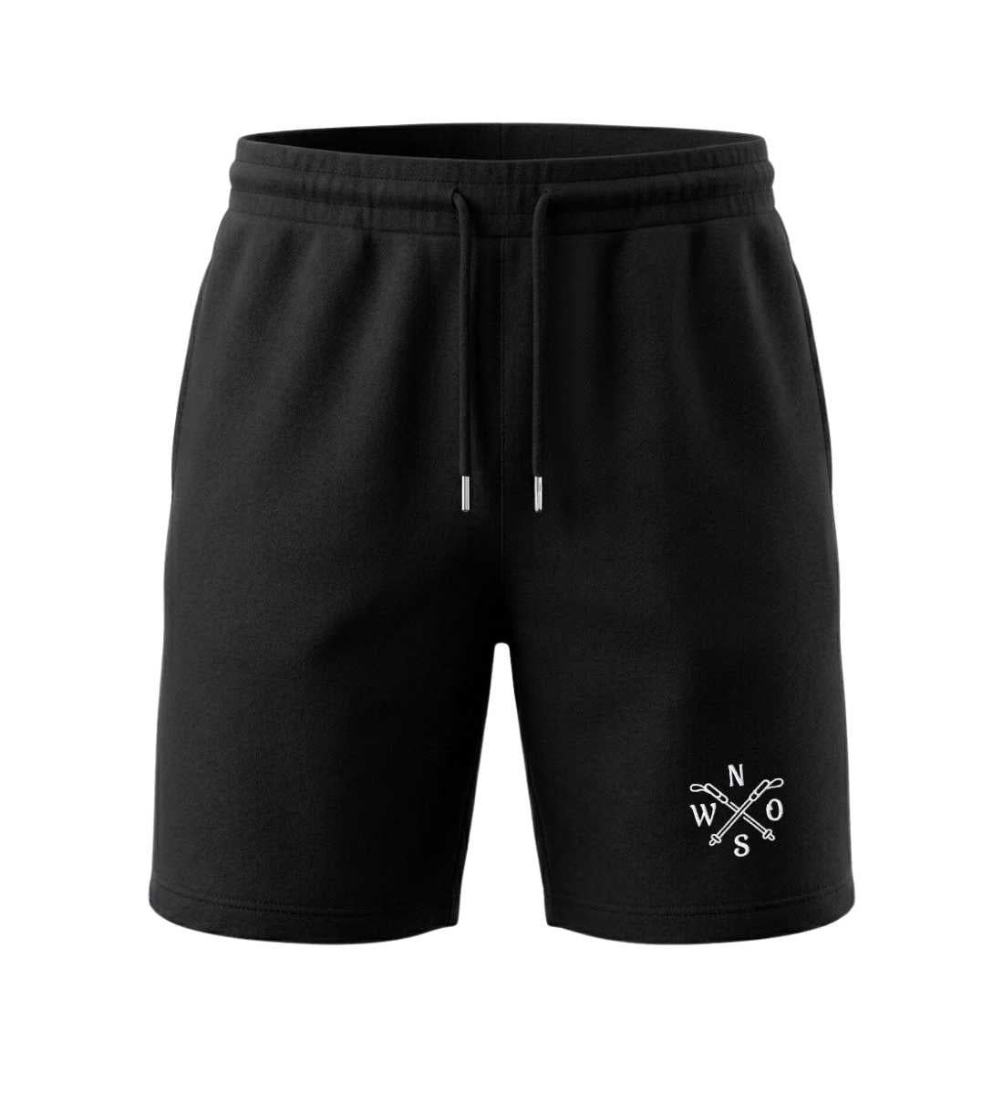 Wanderstöcke Stick  |  Unisex Organic Shorts in Schwarz von Rad&Rucksack