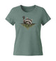 Waschbär Hallo | Damen Premium Organic T-Shirt (Fitted)