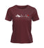 Wein Berg Herzschlag | Damen Premium Organic T-Shirt