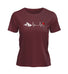 Wein Berg Herzschlag | Damen Premium Organic T-Shirt