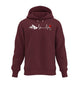 Wein Berg Herzschlag | Unisex Organic Hoodie