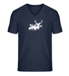 Wild and Free | Herren V-Neck Premium Organic T-Shirt
