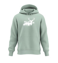 Wild And Free Kapuzenpullover in Salbeigrün (Aloe) – Produktbild (350 g/m² Bio-Baumwolle) von Rad&Rucksack