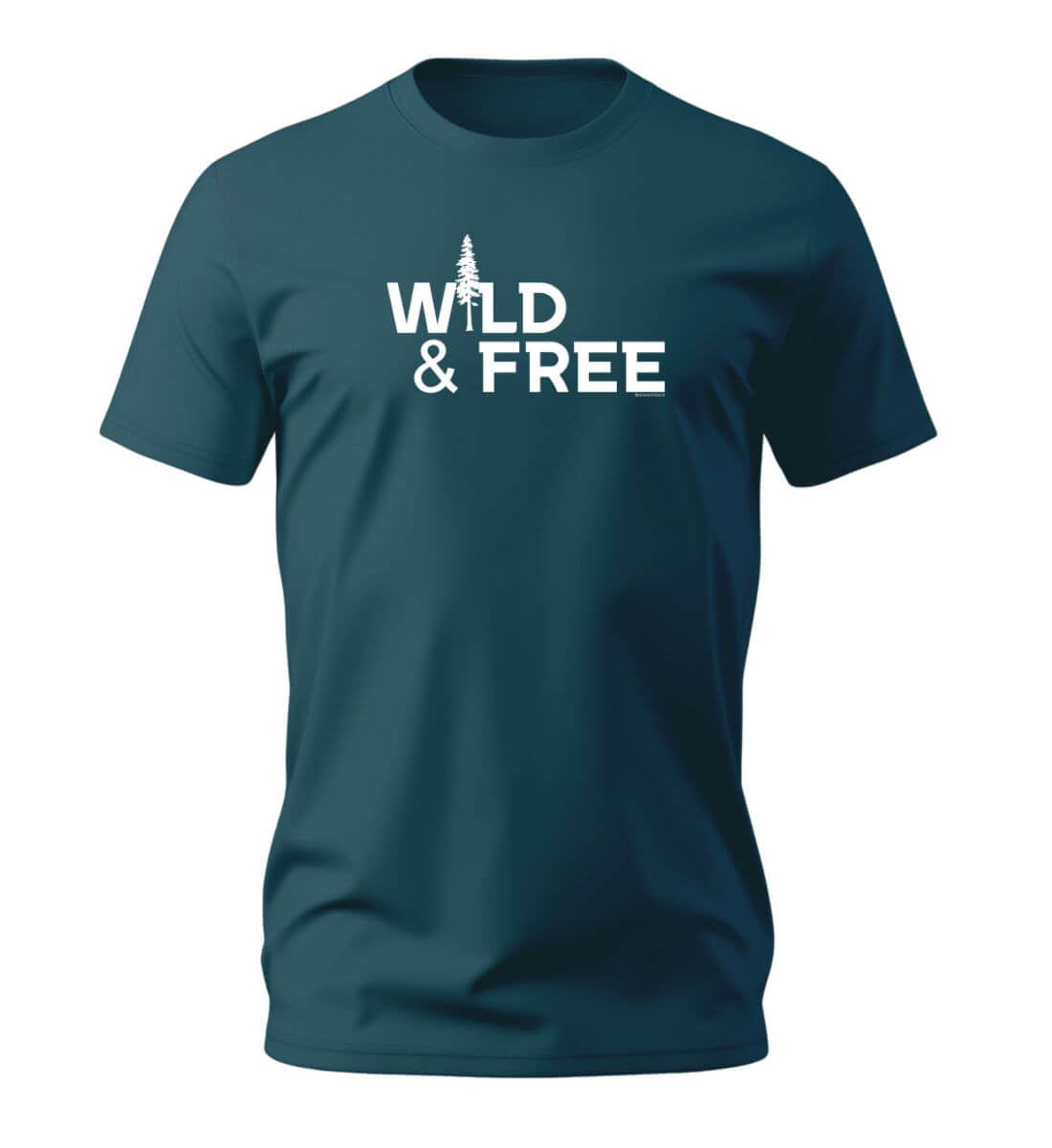 Wild & Free | Herren Premium Organic T-Shirt in Stargazer von Rad&Rucksack