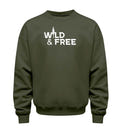 Wild & Free | Unisex Organic Pullover