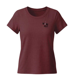 Wine not? | Damen Premium Organic T-Shirt (Fitted)