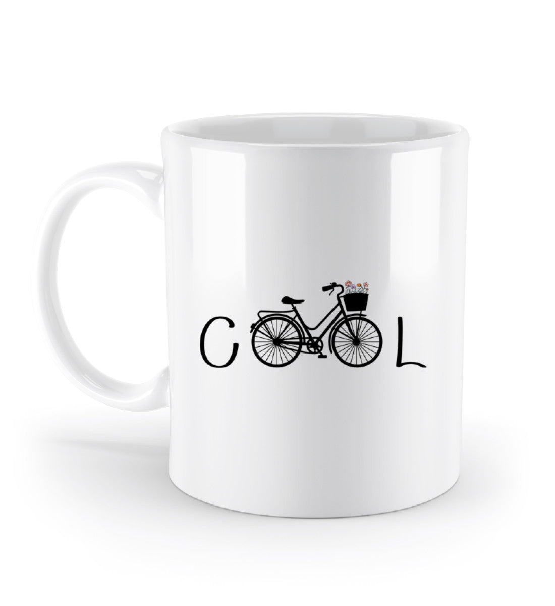 Cool Bike | Kaffeetasse | Farbe: Weiß | Größe: 330ml | Rad&Rucksack